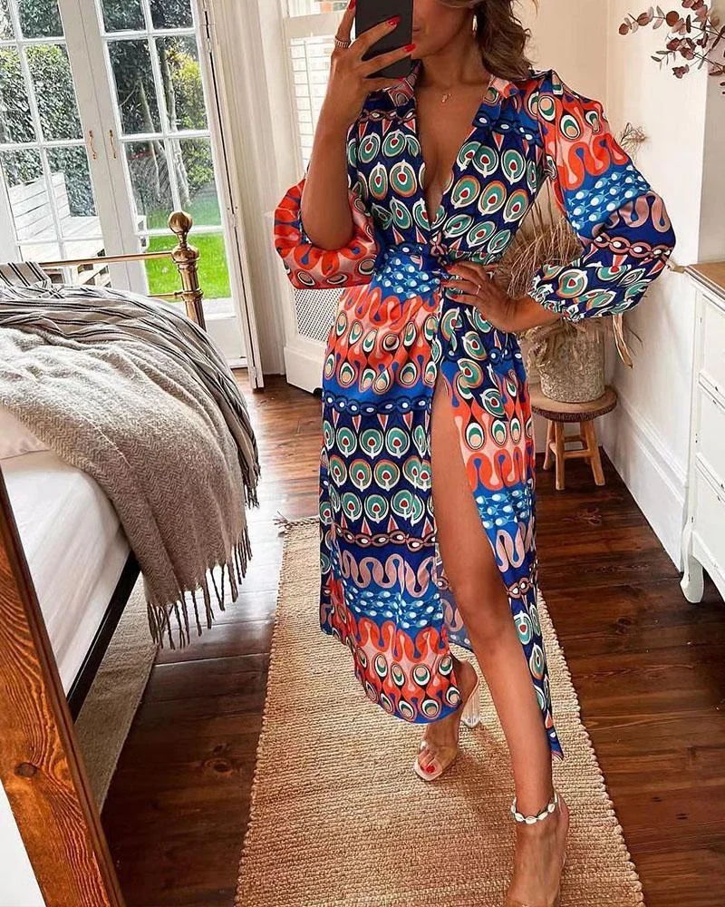 Make Up An Art Print Dress