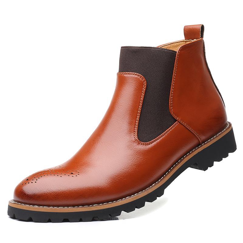 Dacomfy men Oxford shoes business shoes retro shoes 