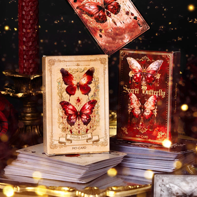 Playing Cards Butterfly Paper Toys