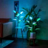 500LED Programmable Indoor Plant Magic Glow Potted Plants Colorful Glowing Artificial Plant Bonsai, Magic Indoor Plant LED Night Light for Home Indoor Plant Decoration (Without Pot)