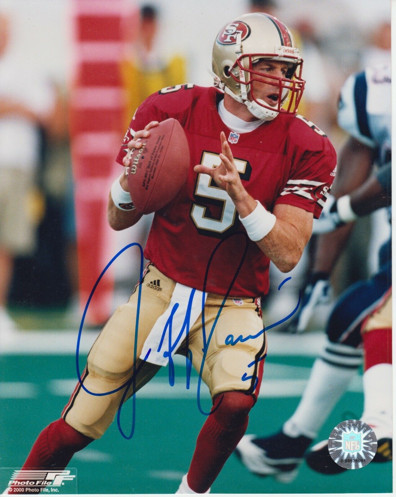 Jeff Garcia 8x10 Signed Photo Poster painting w/ COA San Francisco 49ers #1