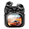 Bluetooth-compatible Translation Earbuds Real Time with Touch Control Color Screen Charging Case AI Language Translator Earbuds for Travel Business