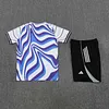 2025/2026 Real Madrid Pre-Match Training Blue White Shirt+Shorts 1:1 Thai Quality
