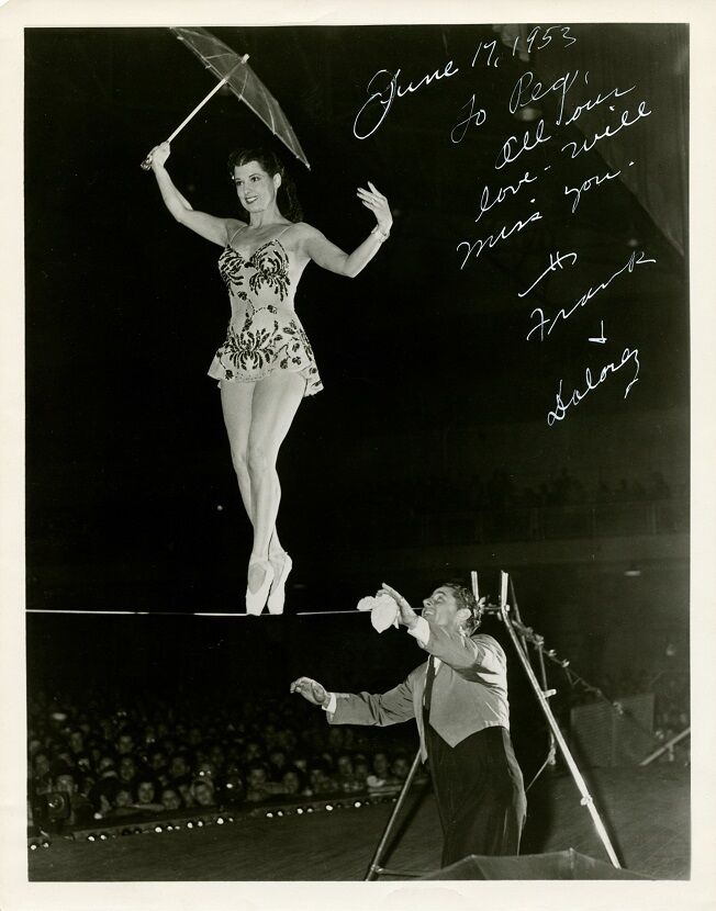 FRANK & DOLORES Vintage Signed Photo Poster painting