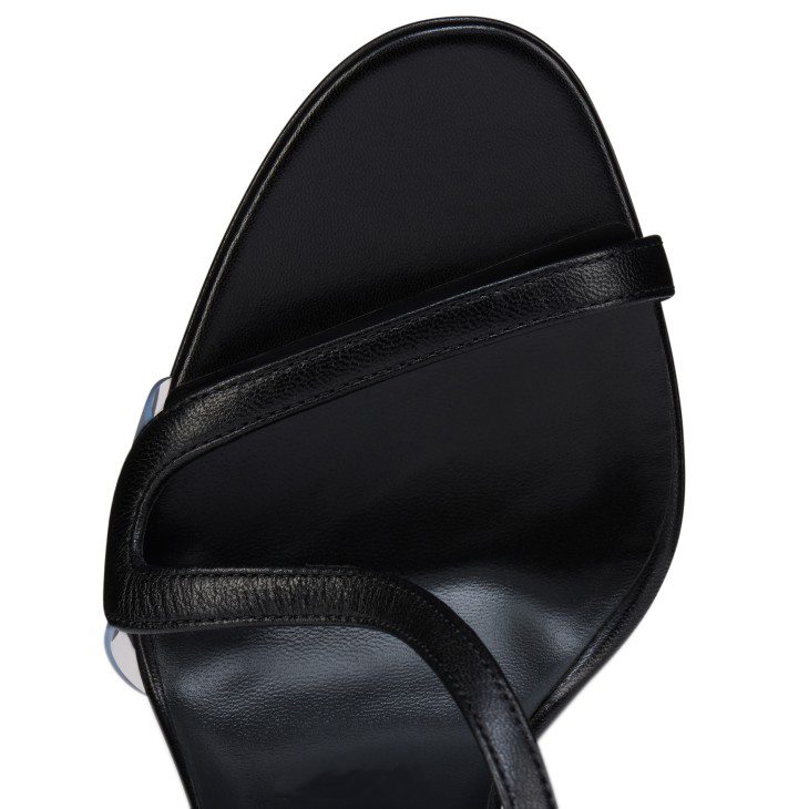 150mm  Spotlight Wavy Straps Sandals Red Bottom Stilettos High Heel Sandals Platform