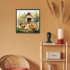 Diamond Painting-DIY Full Round Drill Farm Chicken