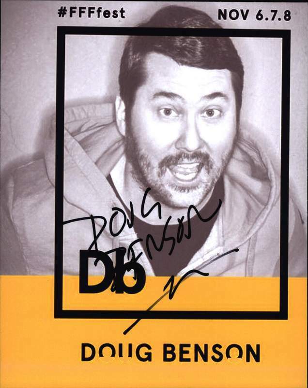 Doug Benson signed celebrity 8x10 Photo Poster painting W/Cert Autograph 0157