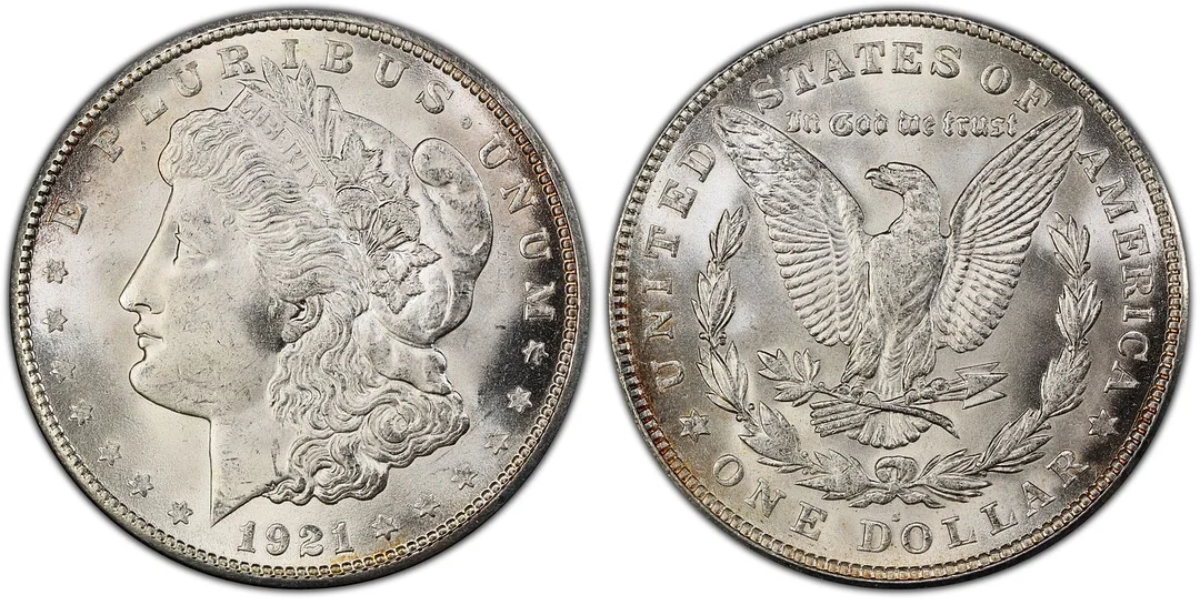 1921-S Morgan Silver Dollar $1
