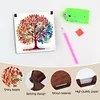 Tree Of Life Diamond Painting Notecard Box Gem Art Sticky Note Holder for Adult