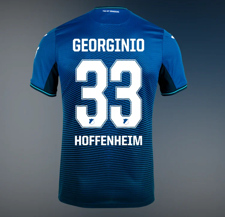 Maillot TSG Hoffenheim Georginio Rutter 33 Domicile 2021/22