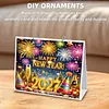 Diamond Art Painting 2027 Desk Calendar Non-Fading DIY Diamond Painting Calendar Ornament Multi Purpose DIY Resin Paintings Desks Kit for Office Home Interior Decoration (monthly festival)