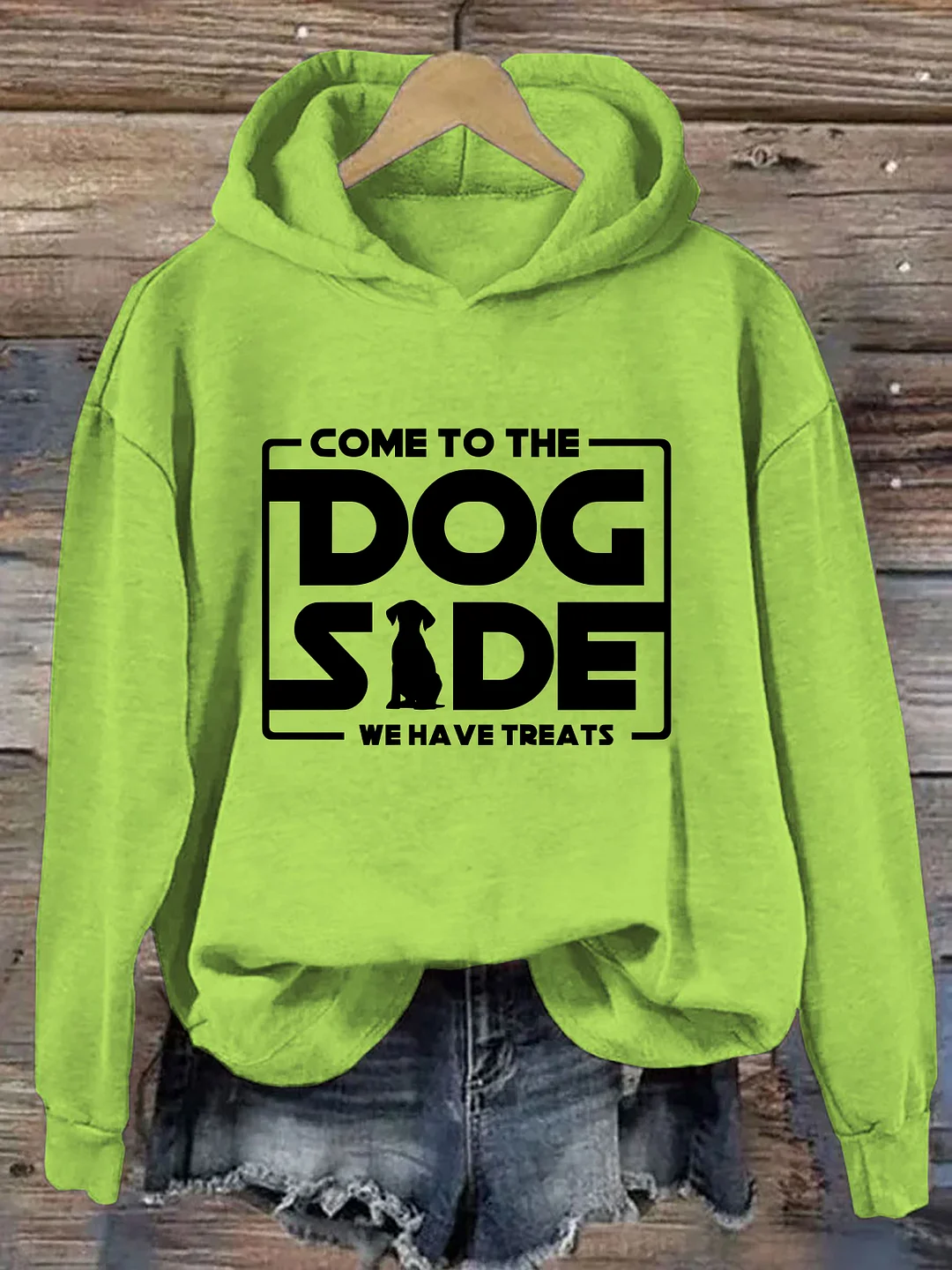Come To The Dog Side We Have Treats Hoodie
