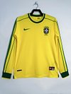 1998 Retro Long Sleeve Brazil Soccer Jersey Home 1:1 Thai Quality love fball