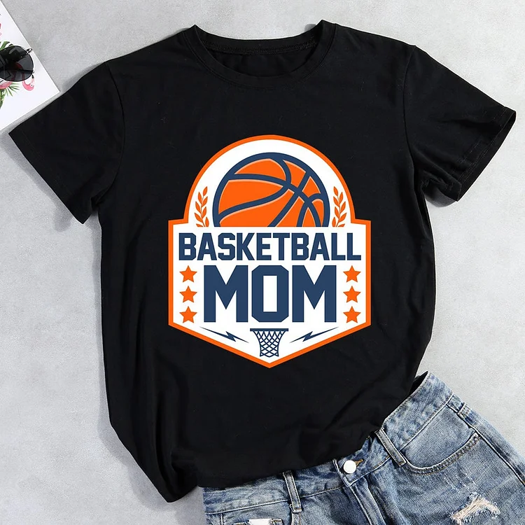 Basketball Mom T-Shirt Tee-011864