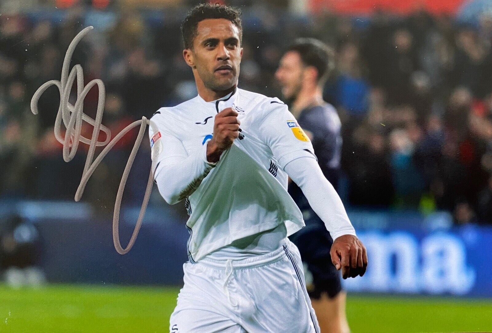 Wayne Routledge Genuine Hand Signed 6X4 Photo Poster painting - Swansea City 4