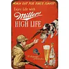(Multi Style)Miller Bi&egrave;re - Panneaux en &eacute;tain m&eacute;tallique(20*30cm/30*40cm) - Bi&egrave;re