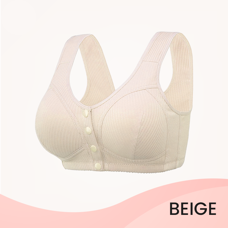 💖Wireless Front Button Bra