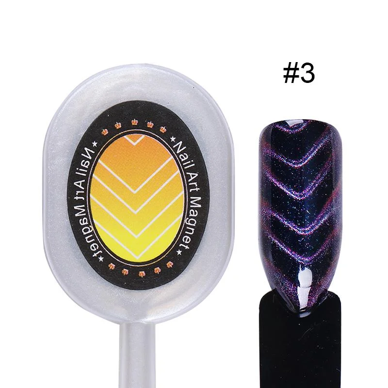 Magnetic Nail Art Stick 9D Cat Eyes Effect Strong Magnet Board Painting Gel 5D cat magnetic Nail Gel Polish Varnish Tools-Nail Inspo