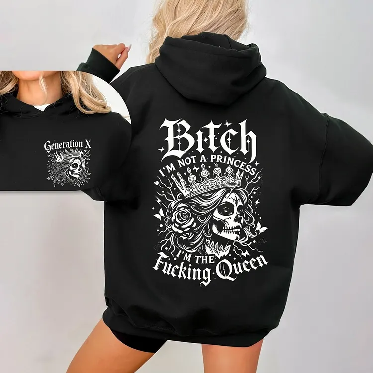 Custom Year Genx I am the f*cking queen Women T-shirt