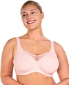 CoolComfort Plus Size Underwire Minimizer Bra – Wide Strap, Full Coverage, Cooling & Smoothing Unlined Bra