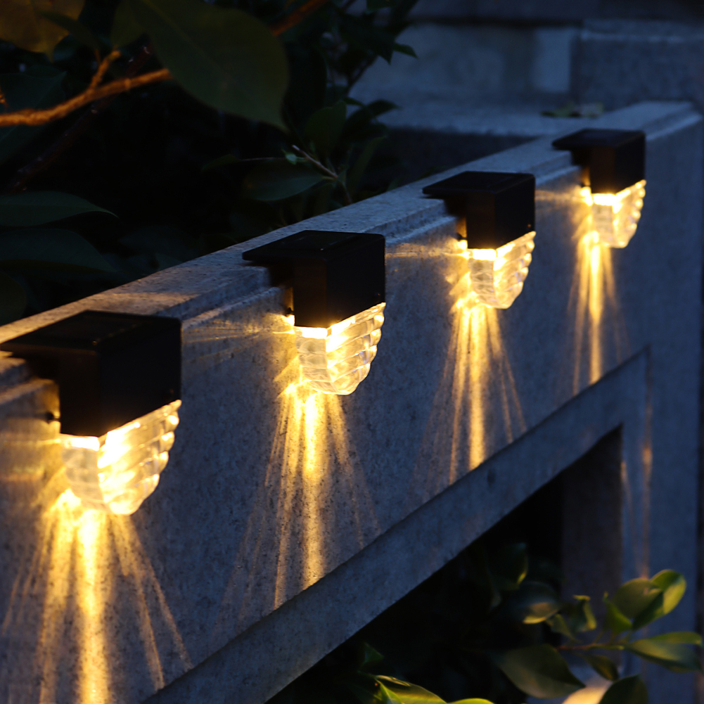 

4Pcs Solar LED Staircase Waterproof Fence Sun, 501 Original