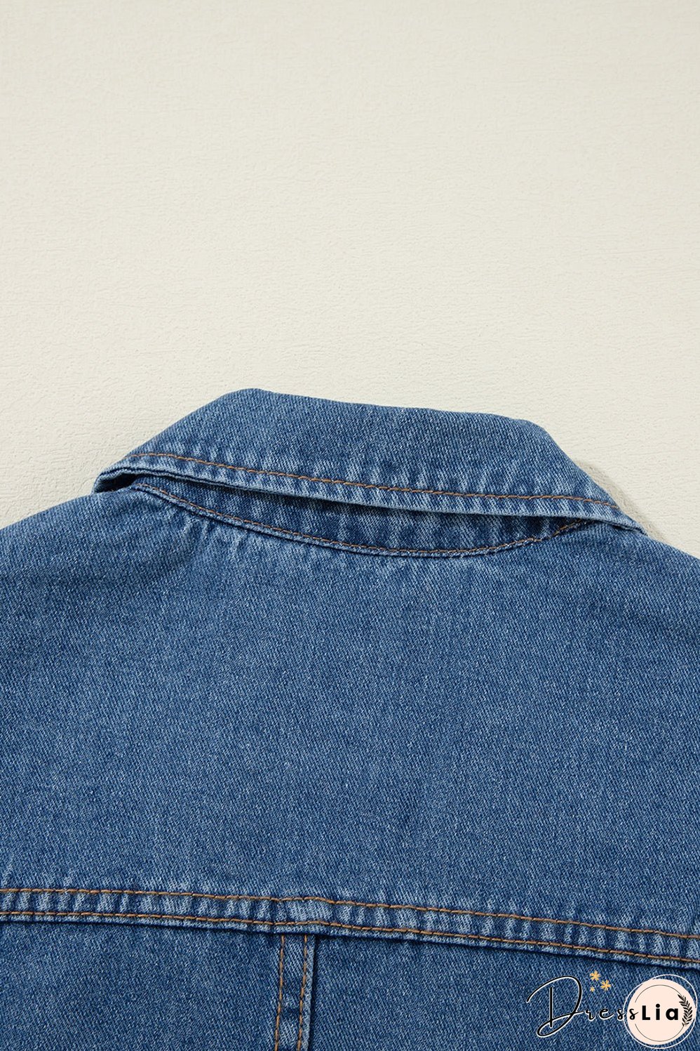 Raw Hem Denim Jacket