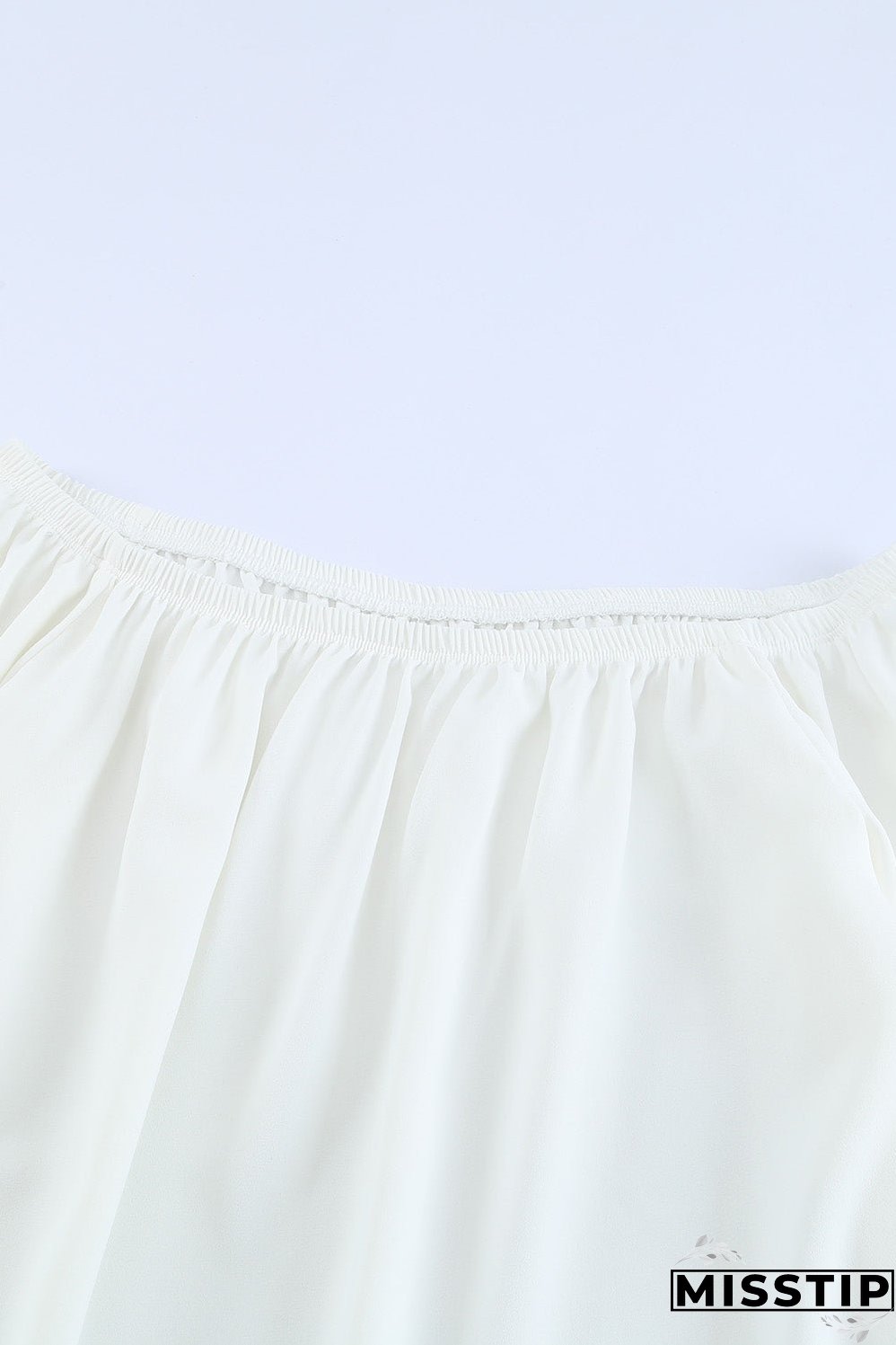 Versatile White Off-Shoulder Shirt