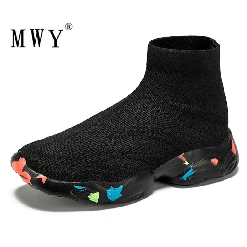 MWY Kids Shoes Non-Slip Kid Sneakers Summer Children Sport Shoes Lightweight Breathable Boy Girl Slip-On Shoes Pink Cartoon Boot