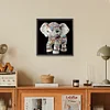Elefant - speziell geformte Diamantmalerei - 30 * 30cm
