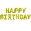 16" HAPPY BIRTHDAY Aluminum Film Letters Balloons Birthday Party Celebration Decors