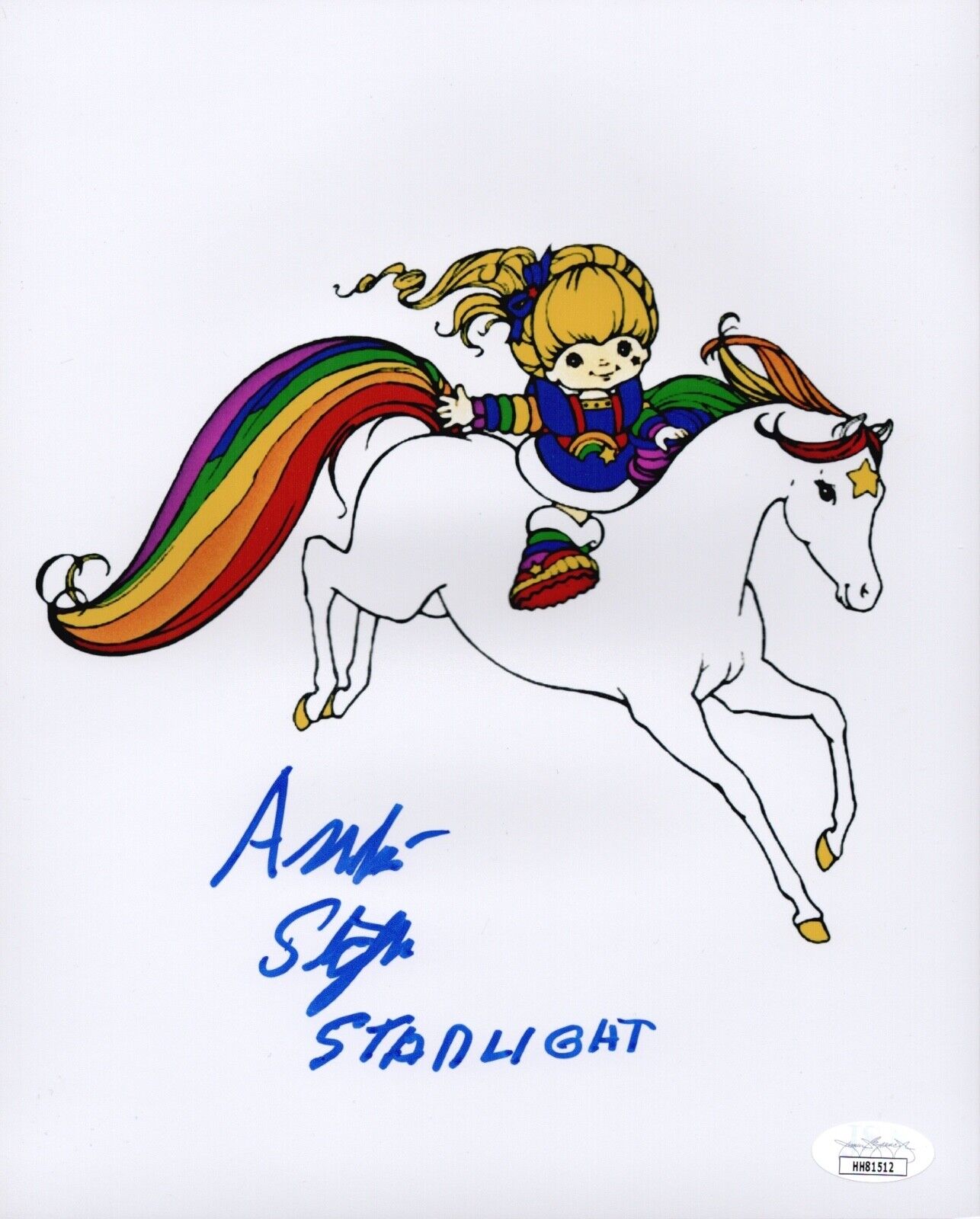 ANDRE STOJKA Signed 8x10 Photo Poster painting STARLIGHT Rainbow Bright Autograph JSA COA Cert
