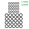 40pcs Power Pressure Washer O-Rings for 1/4 3/8 M22 Quick Connect Coupler