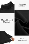 Ekouaer Men's Turtleneck Long Sleeve Turtle Neck Shirts Basic Lightweight Undershirt Thermal Pullover Sweater S-XXL