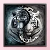 Tiger-11CT Stamped Cross Stitch Kit(40*40cm)