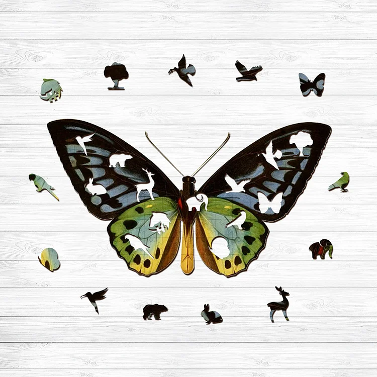 Ericpuzzle™ Ericpuzzle™Mysterious Butterfly Wooden Puzzle