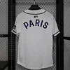 2025/2026 Psg Paris Saint-Germain Baseball Uniform White Football Shirt 1:1 Thai Quality