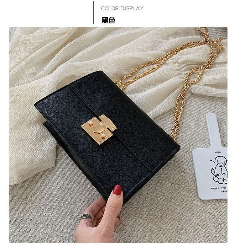 2021 Chain Small Luxury Purses And Handbags Women Bags Designer Shoulder Messenger Leather Bag Female Sac A Main Day Clutches