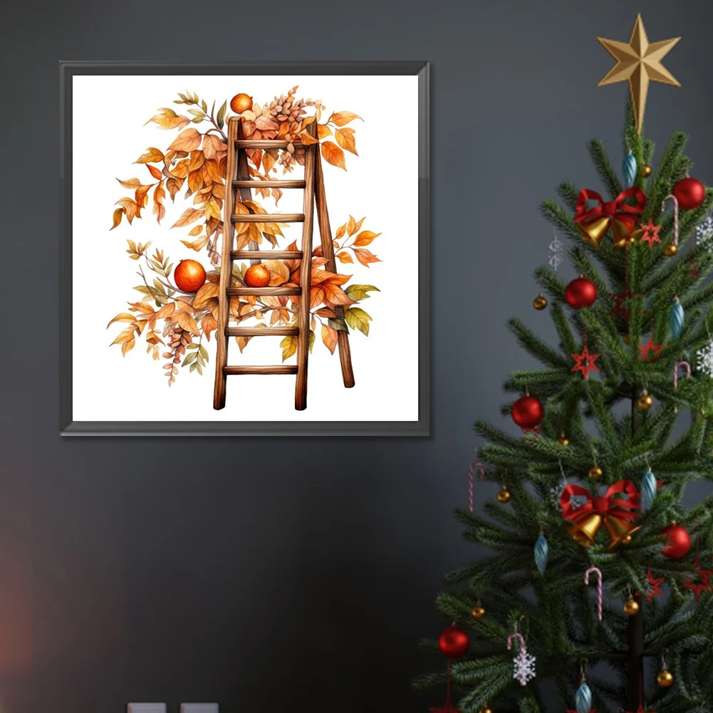 Diamond Painting - Full Round Drill - Harvest Ladder(Canvas|30*30cm)