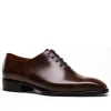 Premium Men's Wholecut Oxford Shoes - Leather Sole