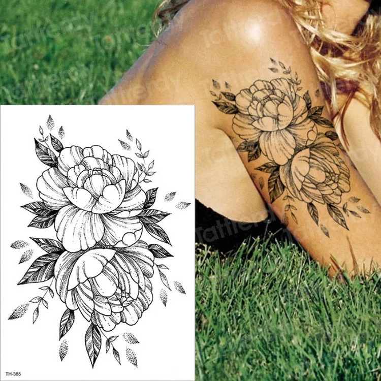 sketches tattoo designs sexy tattoo back black mehndi stickers horse rose tattoo waterproof temporary tattoos for women body art