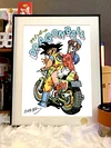 Son Goku & Chi-Chi Decorative Painting - Dragon Ball - Xingkong Studio