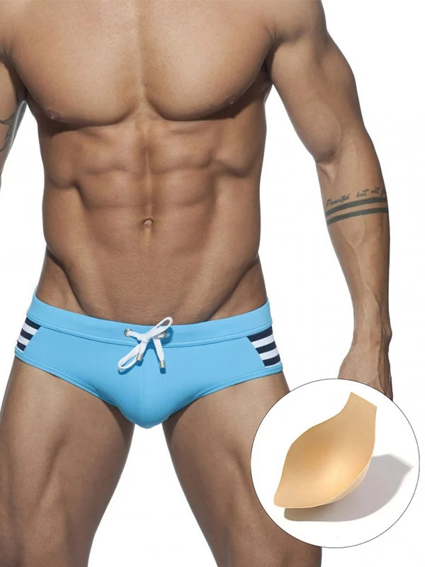 Men's Solid U Trunks