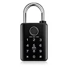 Graffiti Bluetooth Smart Fingerprint Padlock Remote Sharing Unlock Password Padlock Card Swipe Lock with Key