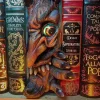 Handmade Art Bookends with Various Themes Full of Personality