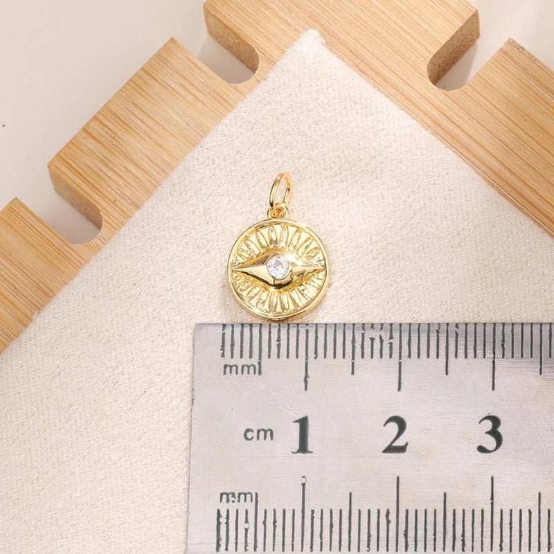 1 Piece Copper Devil’s Eye Jewelry Accessories Pendant