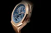 Rose Gold 904L Steel Blue Dial - Watch - 41mm