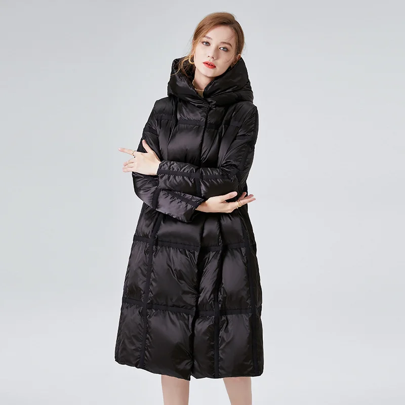 New high-end fashion loose and light down jacket