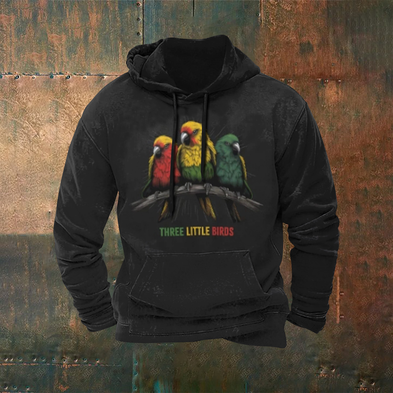 Men's Reggae Music Hooded Sweatshirt wearshes