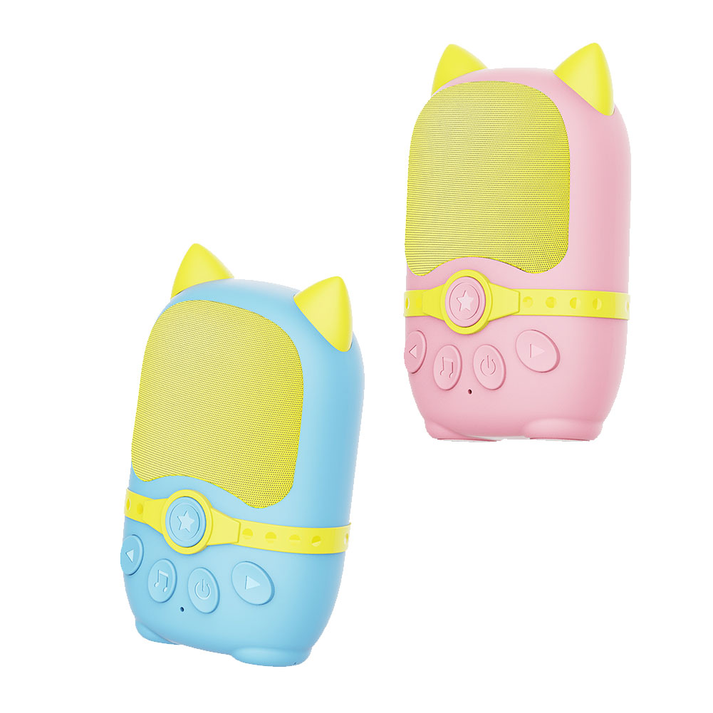 

2pcs Kids Bluetooth Walkie Talkie Handheld Cartoon Audio Toys with Antenna, 501 Original