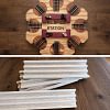 Handmade Mexican Train Domino Hub - Red Oak, Cedar & Purple Heart